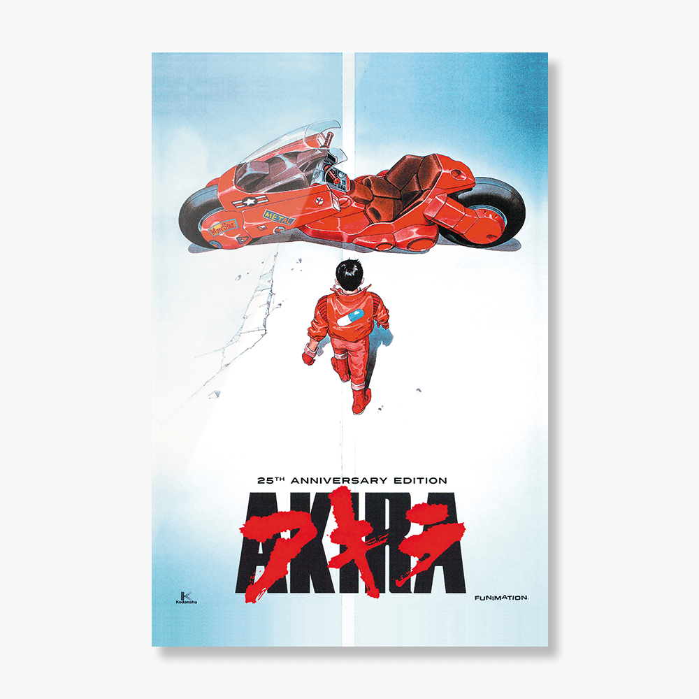 Cuadro metálico - Akira - Monotono