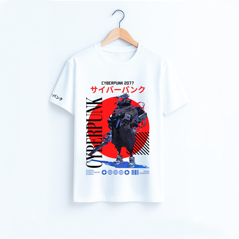 Polera - Cyberpunk 2077 - Monotono