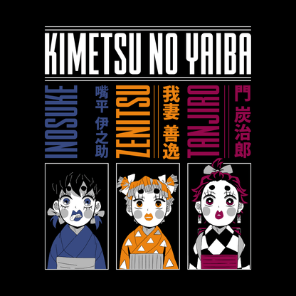 Polerón Kimetsu – Geishas - Monotono