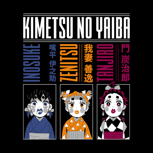 Polerón Kimetsu – Geishas - Monotono