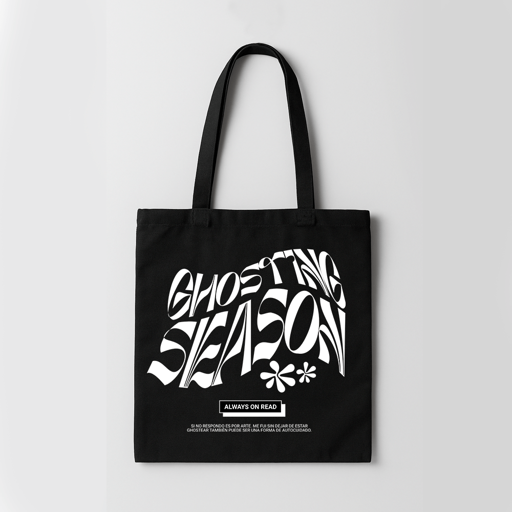 Tote Bag – Ghosting Season - Monotono