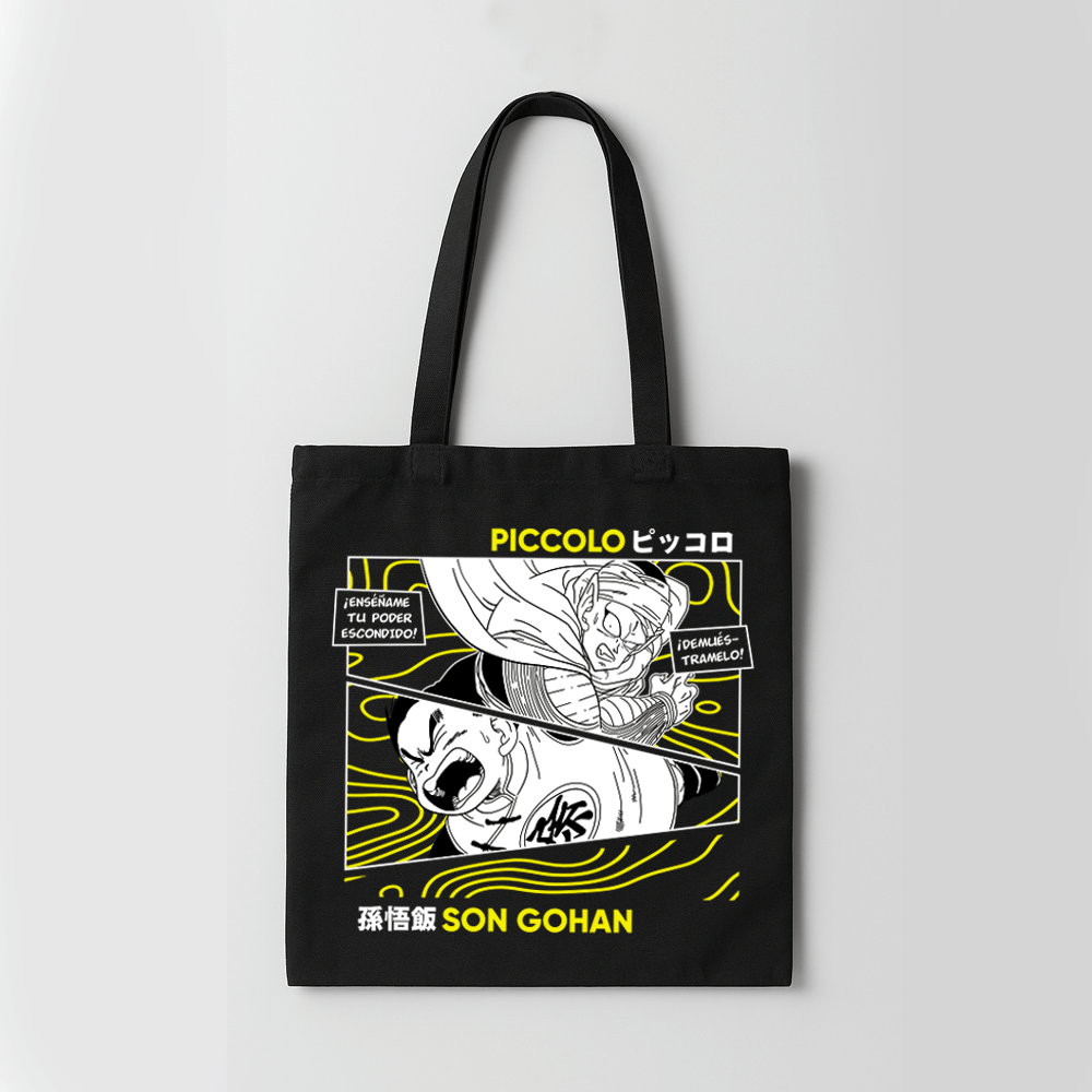 Tote Bag – Gohan & Piccolo - Monotono